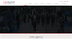 Desktop Screenshot of lp-digital.fr